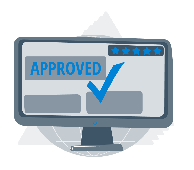 Approval Monitor Graphic
